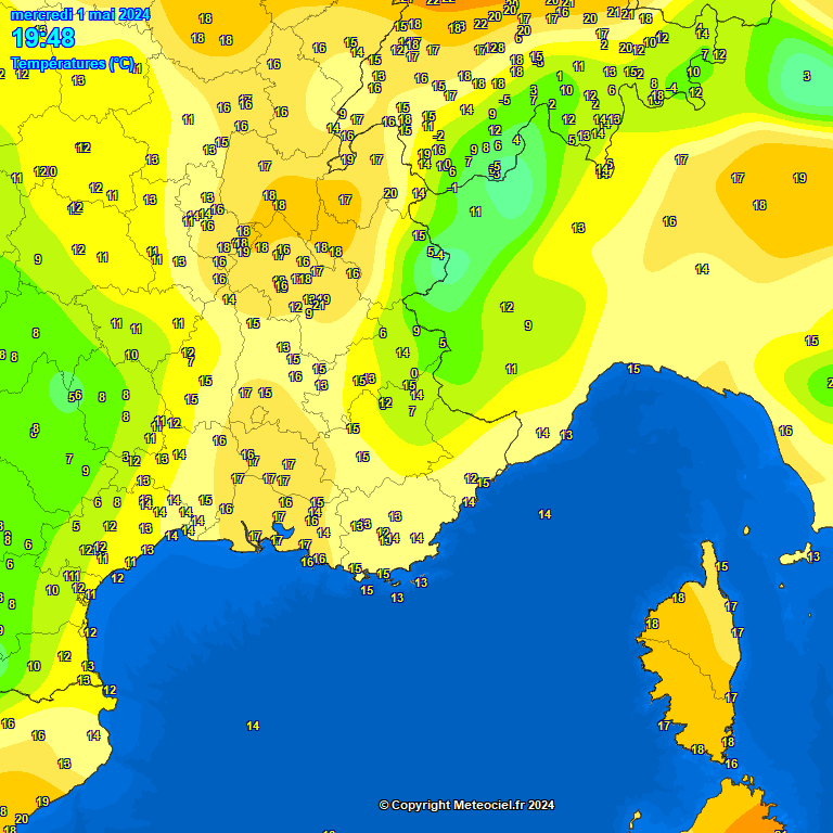 Temperatures